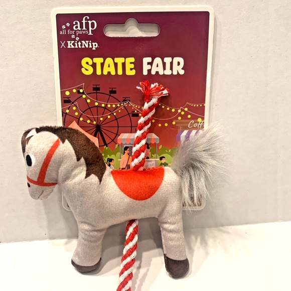 KitNip Kitty Cat STATE FAIR Interactive Wand Catnip Plush New Lot of 4 Cat Toys - Picture 4 of 8